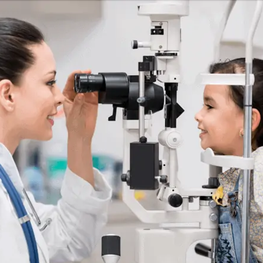 pediatric eye exam in Wallhaven